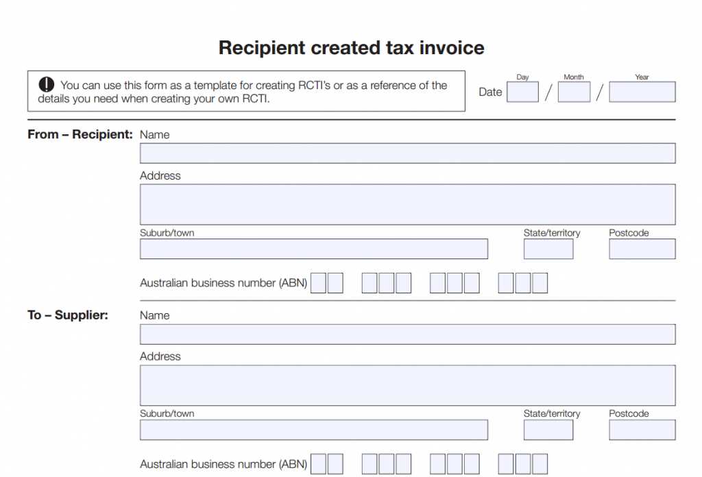 abn invoice template