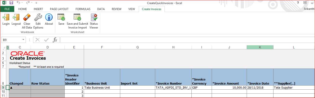 ar invoice fbdi template oracle fusion