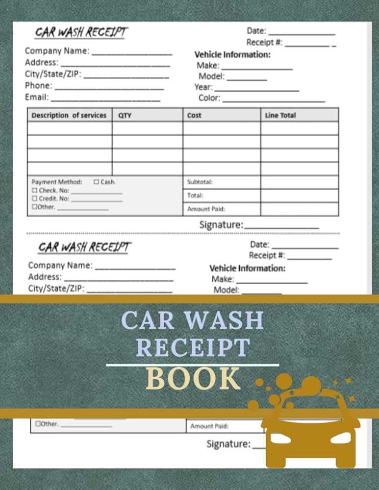 auto detailing invoice template