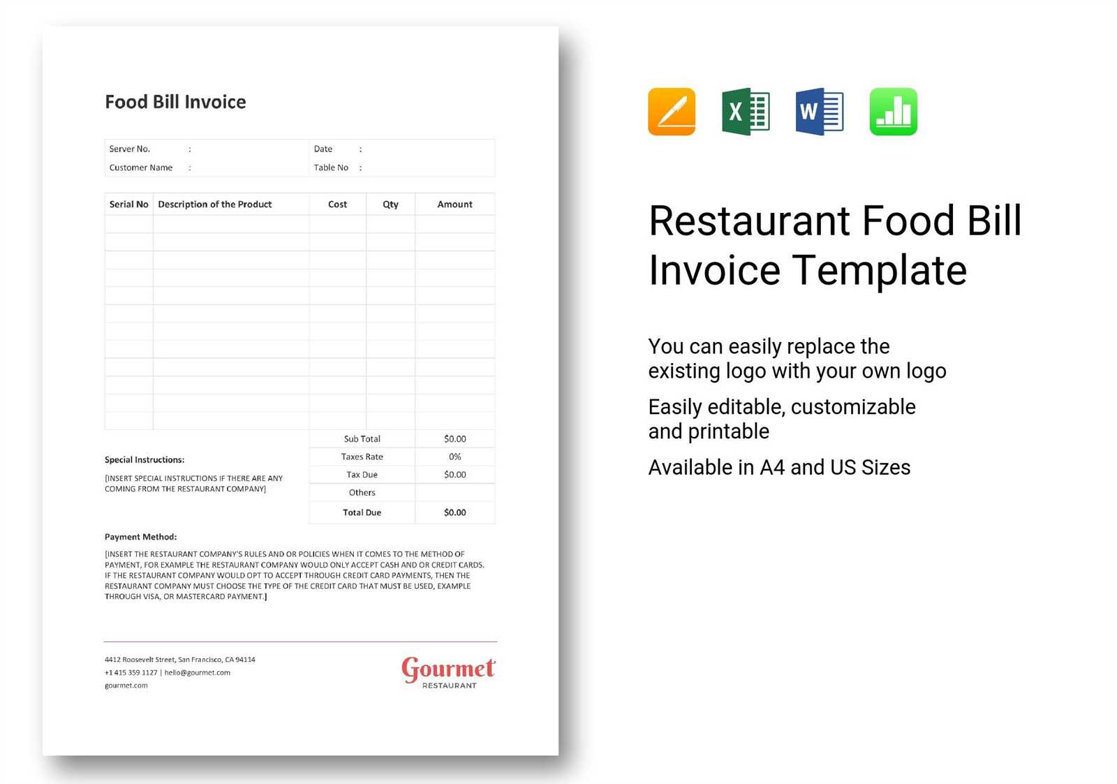 bill to invoice template