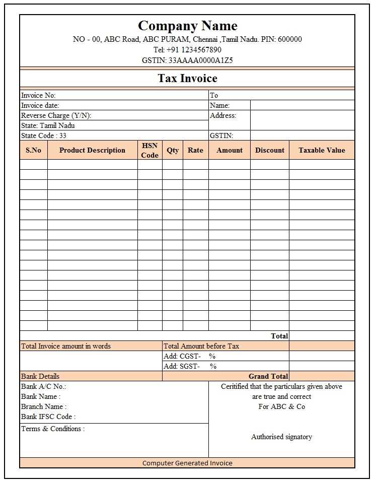 busy invoice template