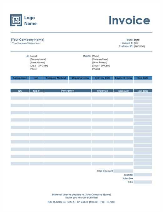 car sale invoice template free