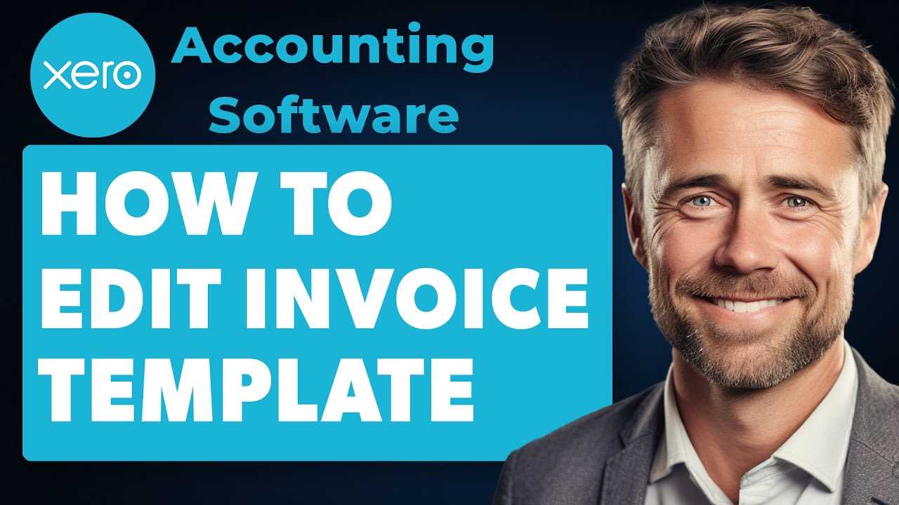 change invoice template xero