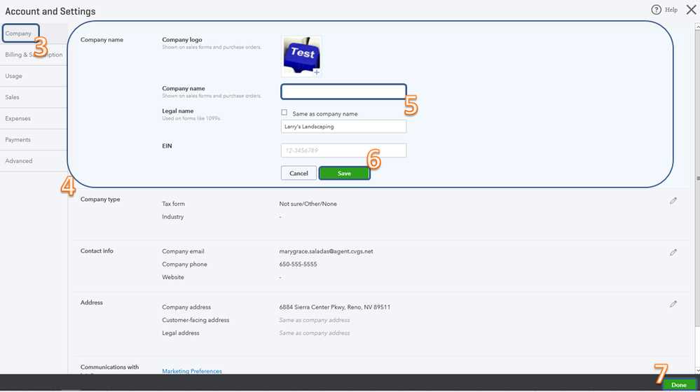 dba invoice template