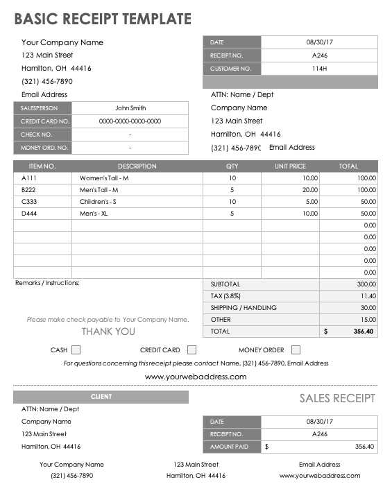 dummy invoice template