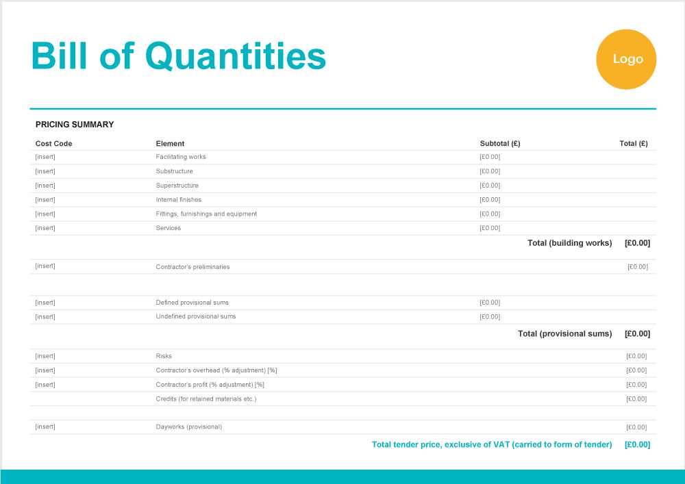 excavation invoice template