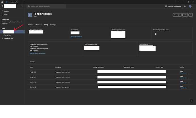 figma invoice template