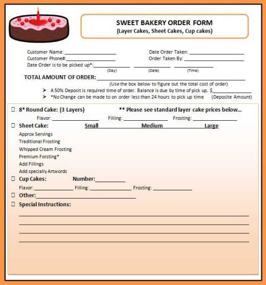 free bakery invoice template