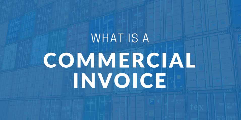 free international commercial invoice template