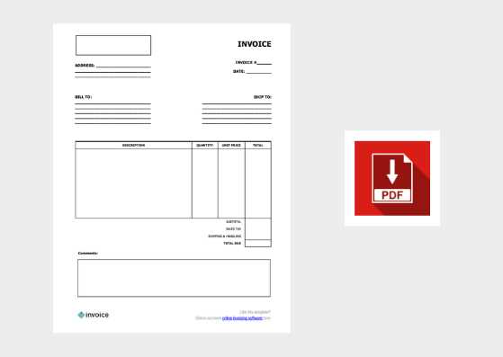 free invoice document template