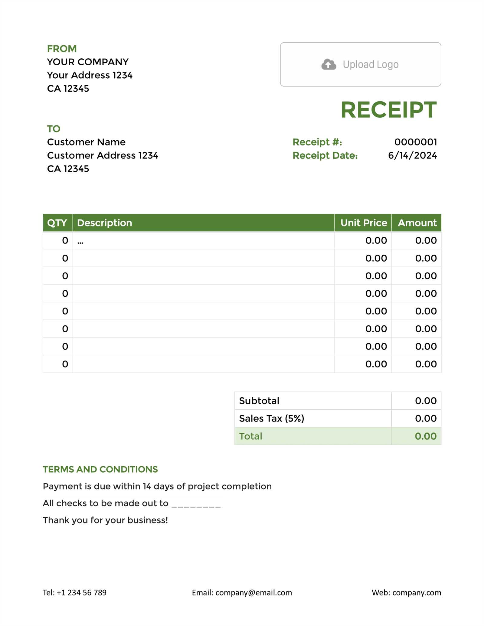 free invoice template in word