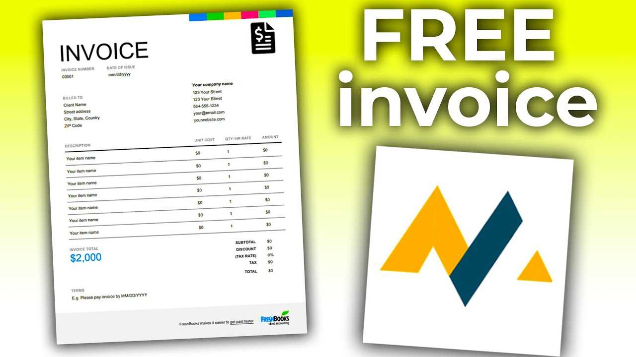 free invoice template nz