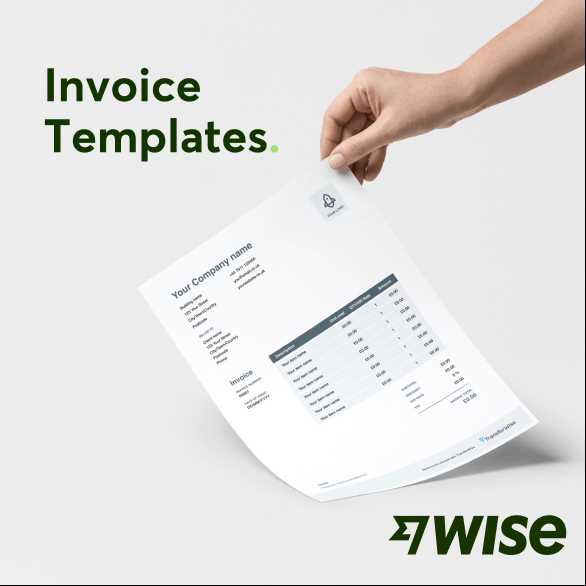 free invoice template open office