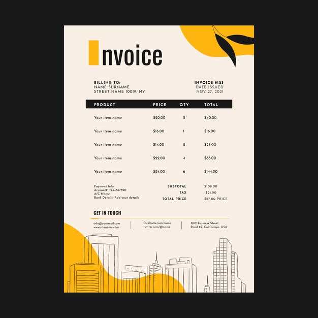 free office invoice template