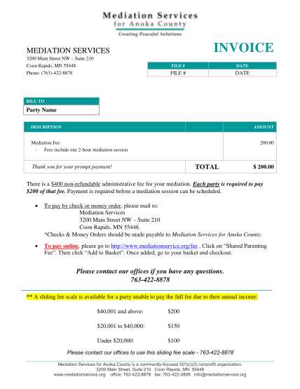 free simple invoice template word