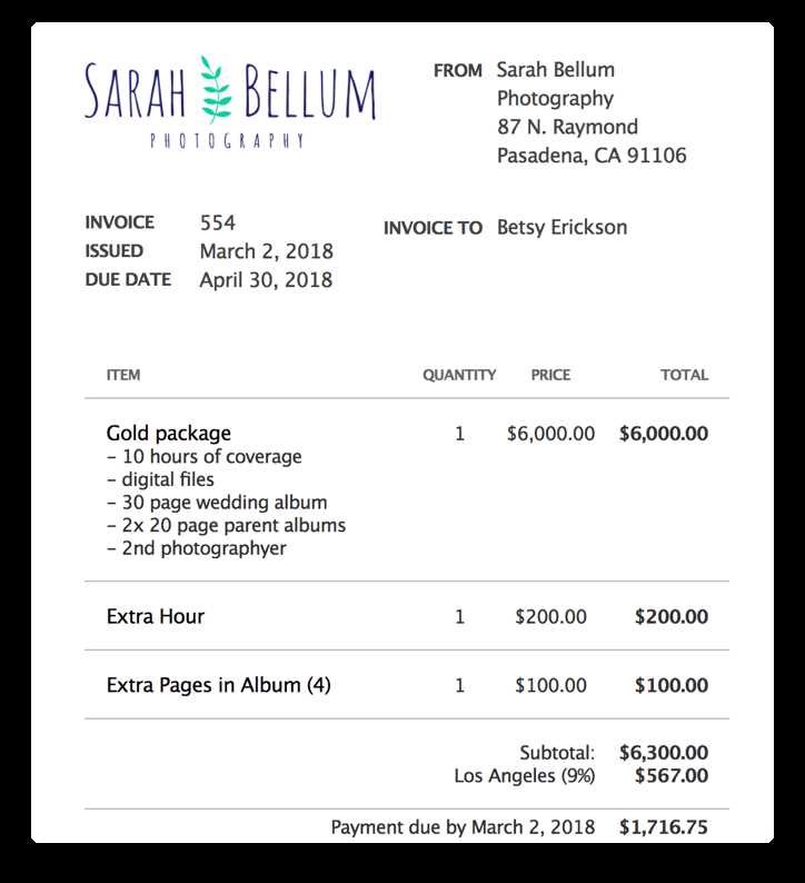 freelance copywriter invoice template