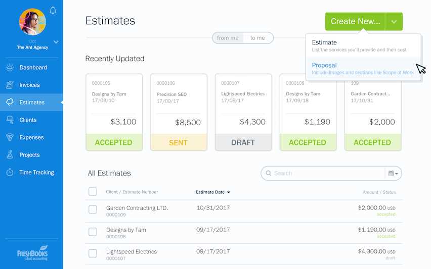 freshbooks edit invoice template
