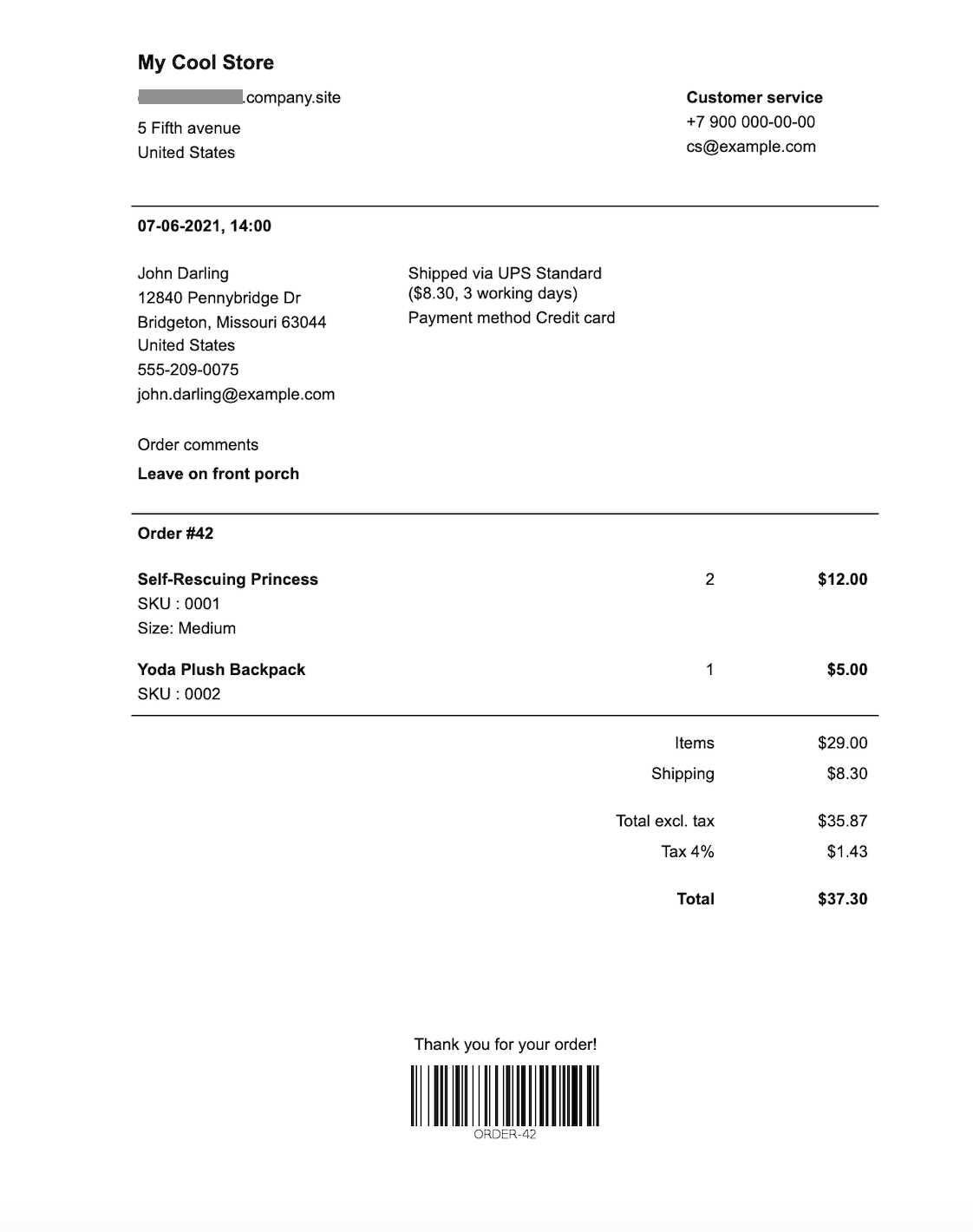 how do i change the default invoice template in quickbooks