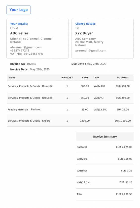 how to make a invoice template