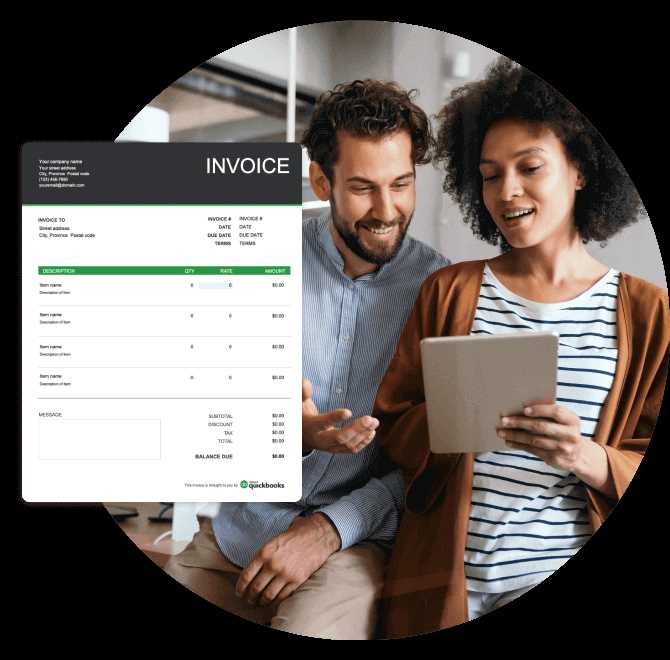 how to setup invoice template in quickbooks