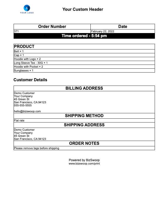 html print invoice template