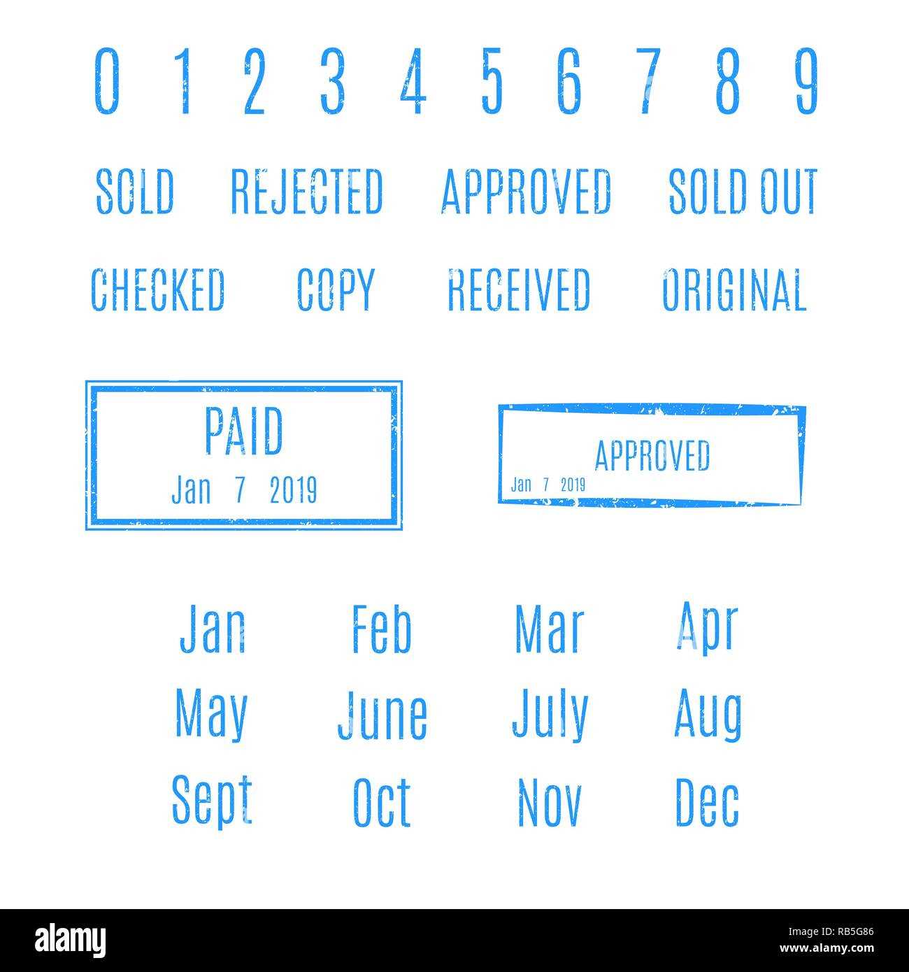 invoice approval stamp template