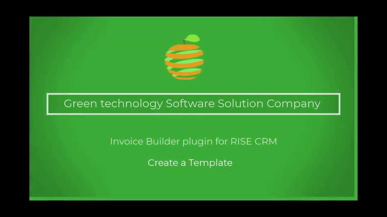 invoice builder template
