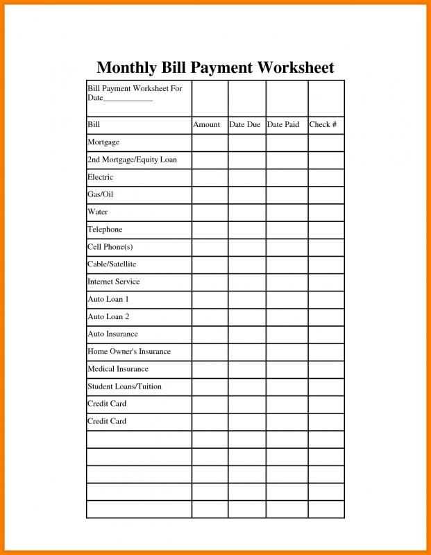 invoice checklist template