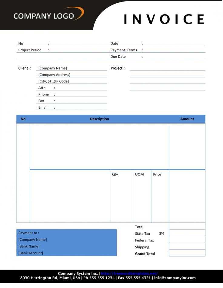invoice for consulting services free template