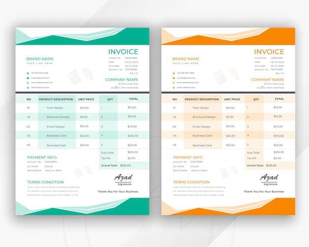 invoice note template