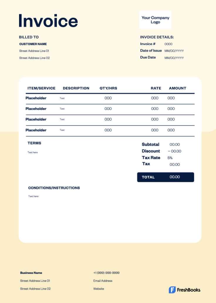 invoice salary template