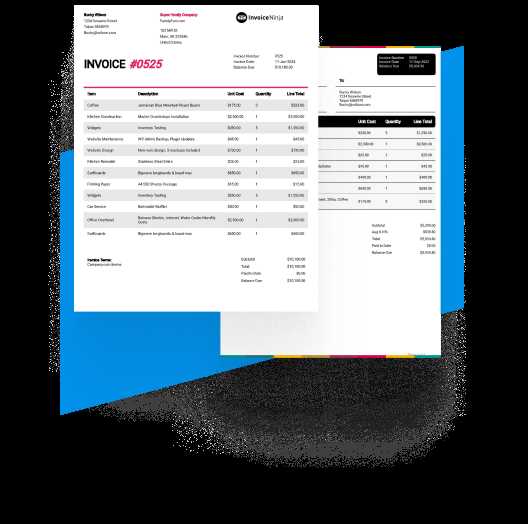 invoice template for graphic designer freelance