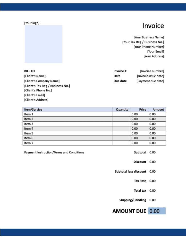 invoice template for macbook