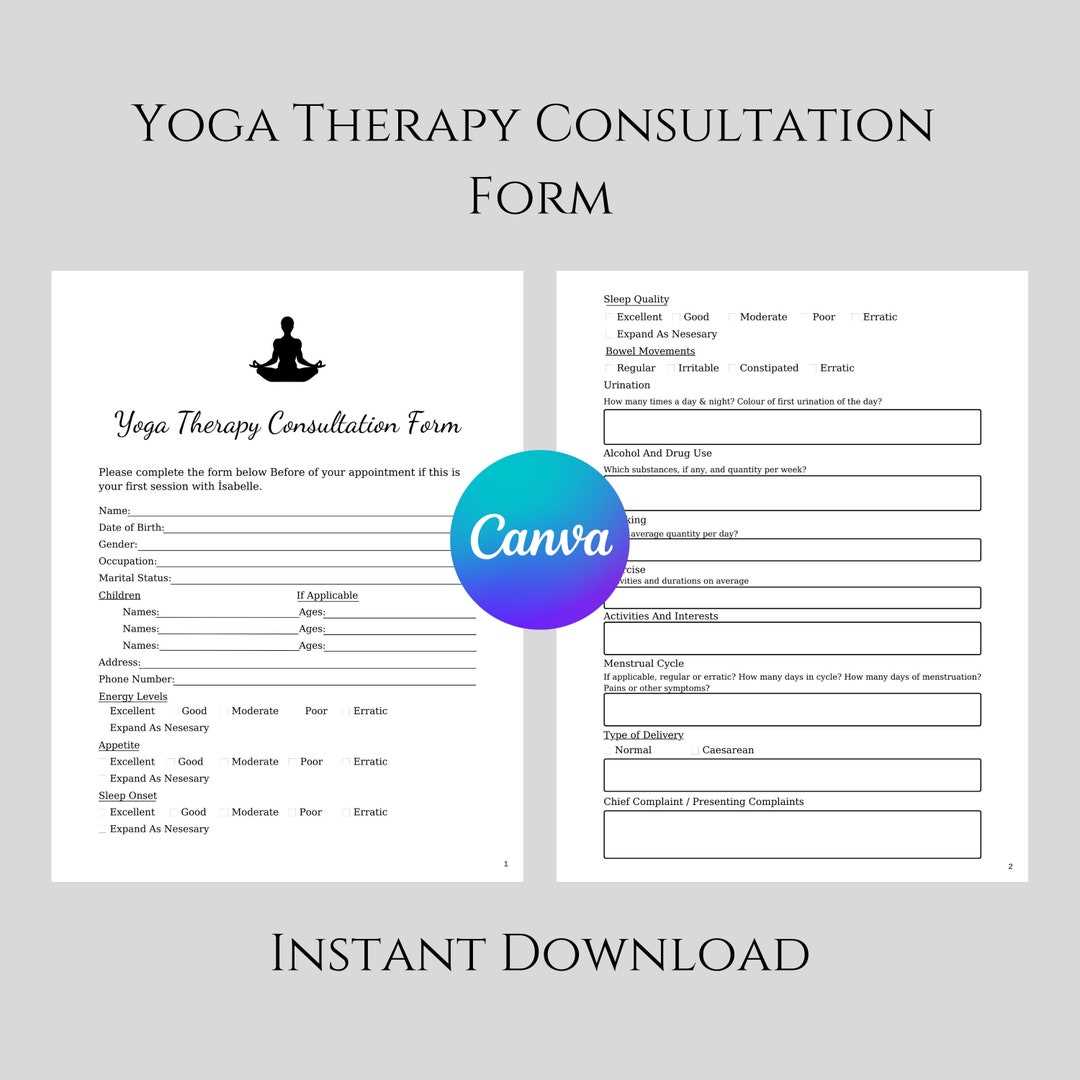 invoice template for yoga teacher