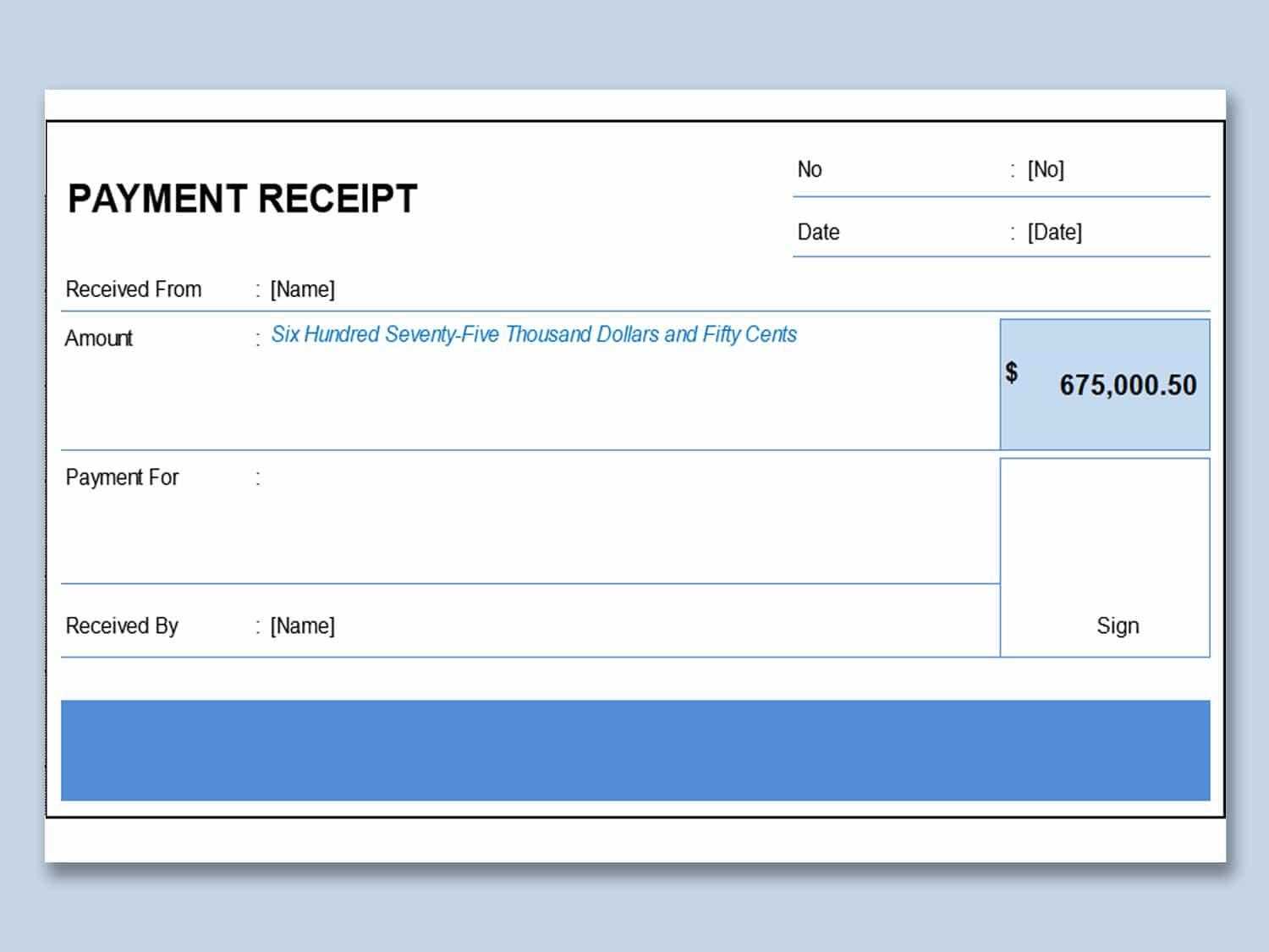 invoice template pdf blank