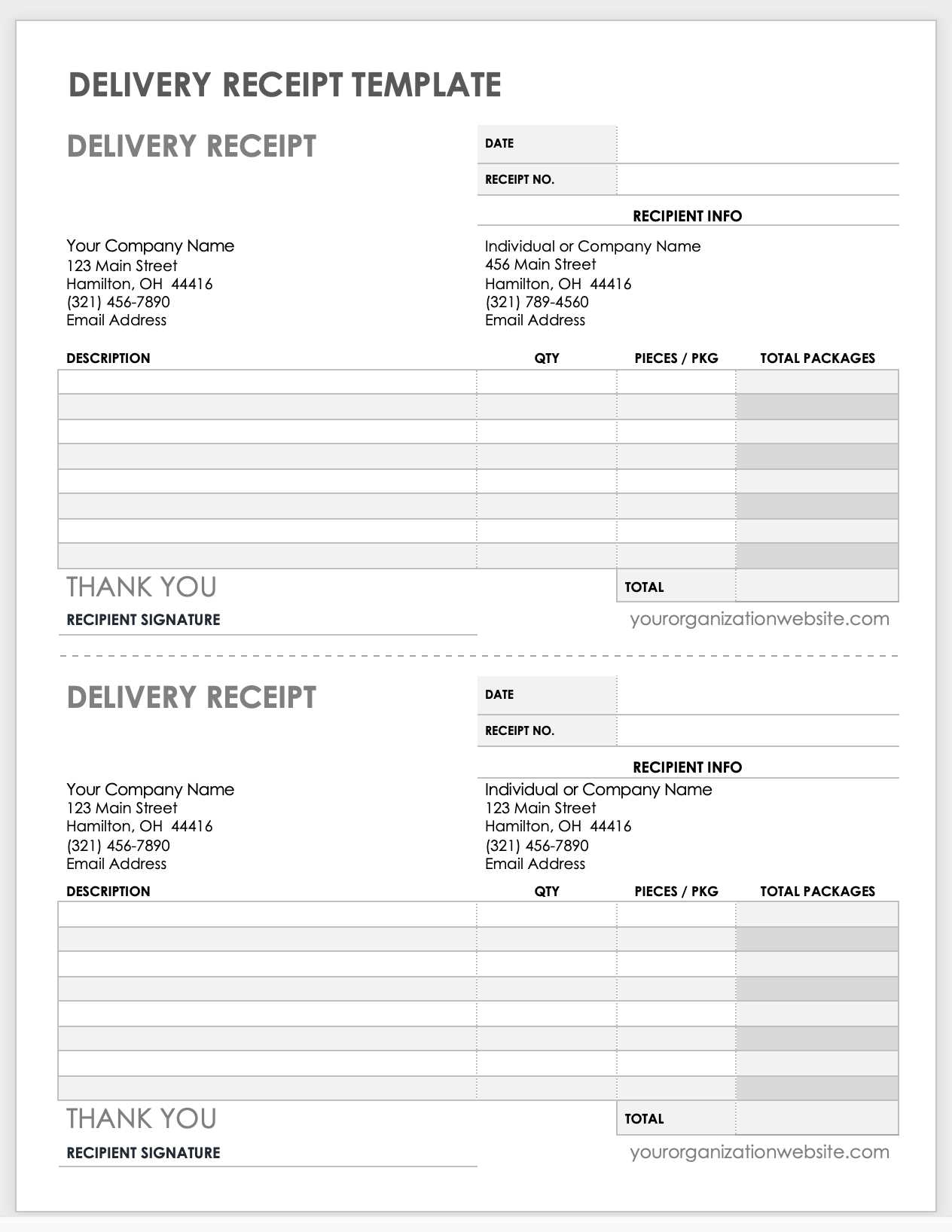 invoice template pdf blank