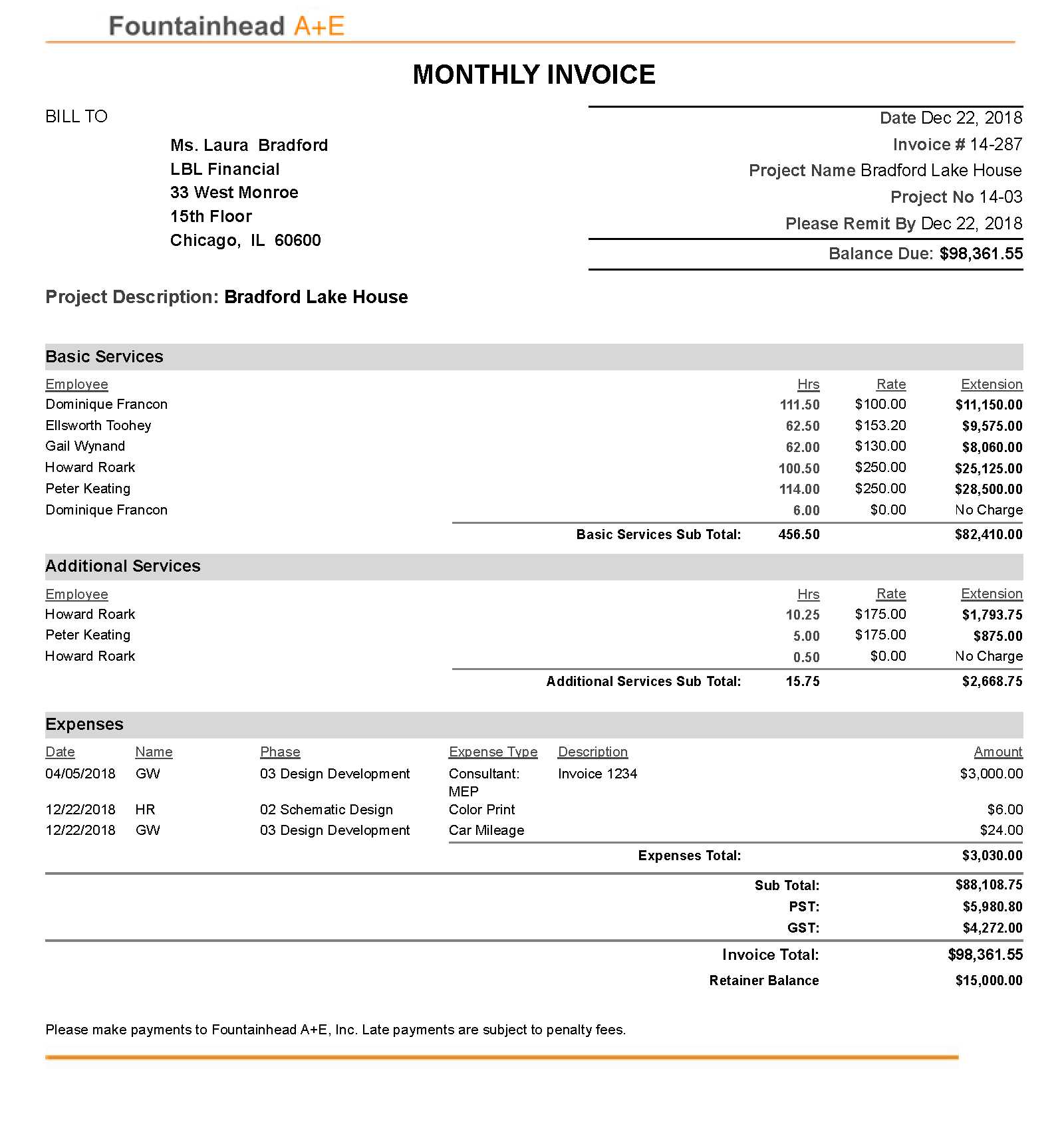 invoice template rtf