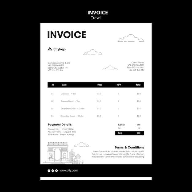 invoice templates for word