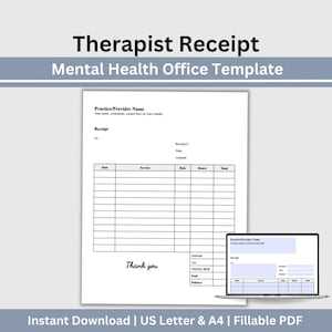 massage therapy invoice template