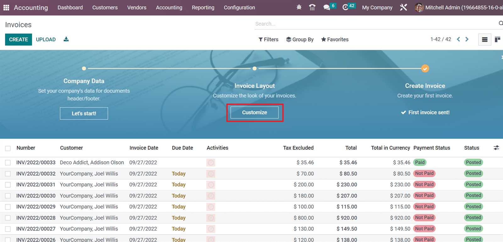 odoo template invoice