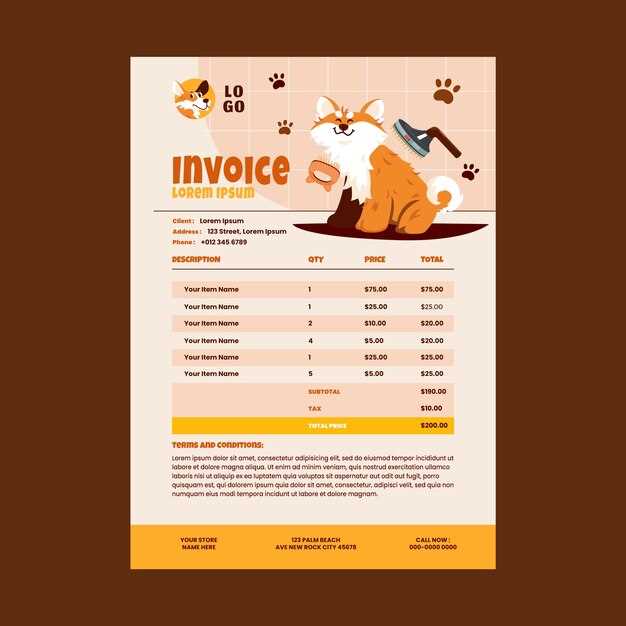 pet sitting invoice template