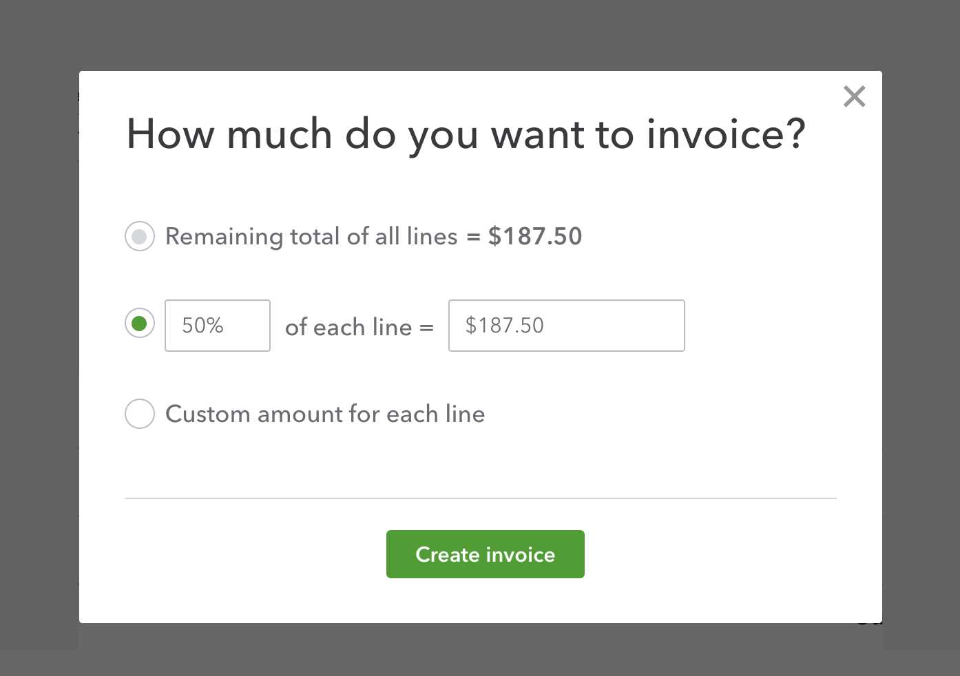 quickbooks change invoice template