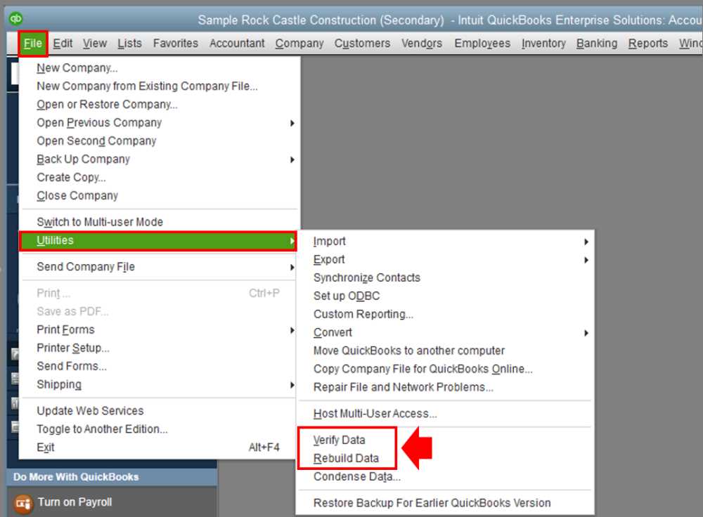 quickbooks export invoice template