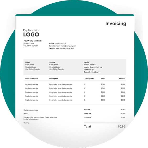 quickbooks multiple invoice templates