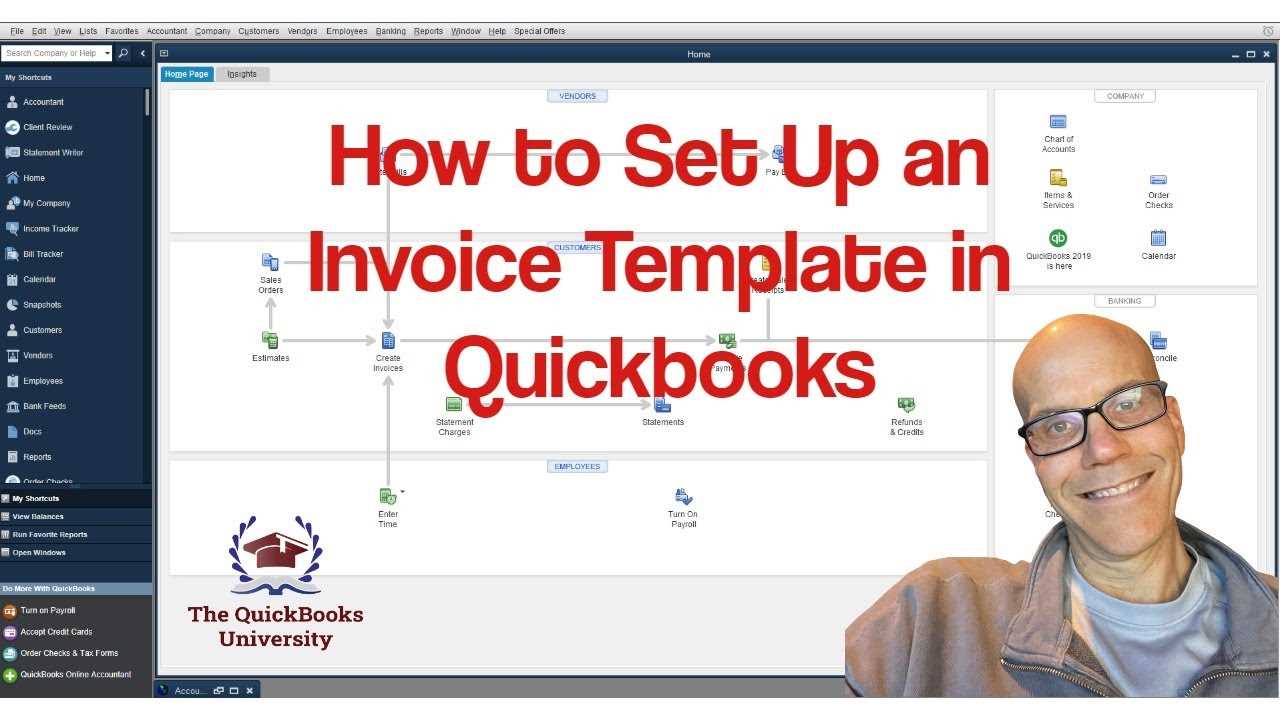 quickbooks online edit invoice template