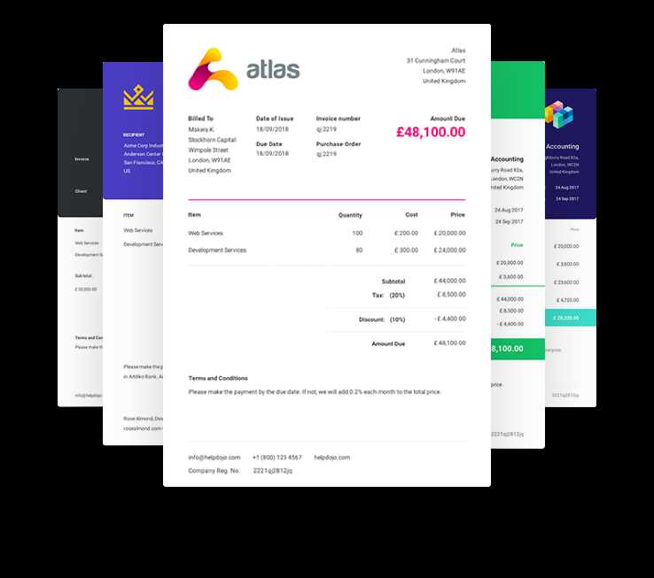 recruitment agency invoice template