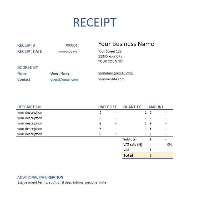refund invoice template