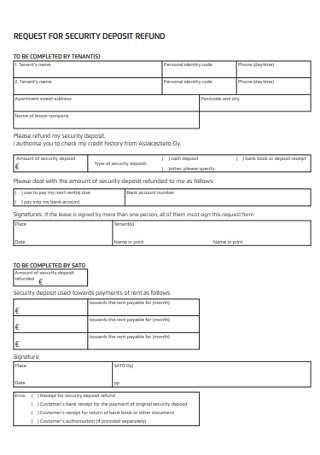 refund invoice template