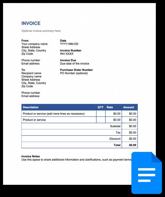 retail invoice template excel