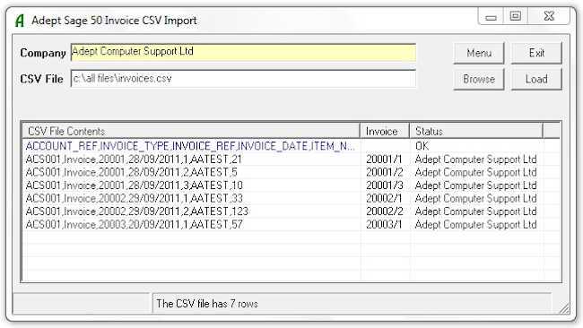 sage 50 invoice template